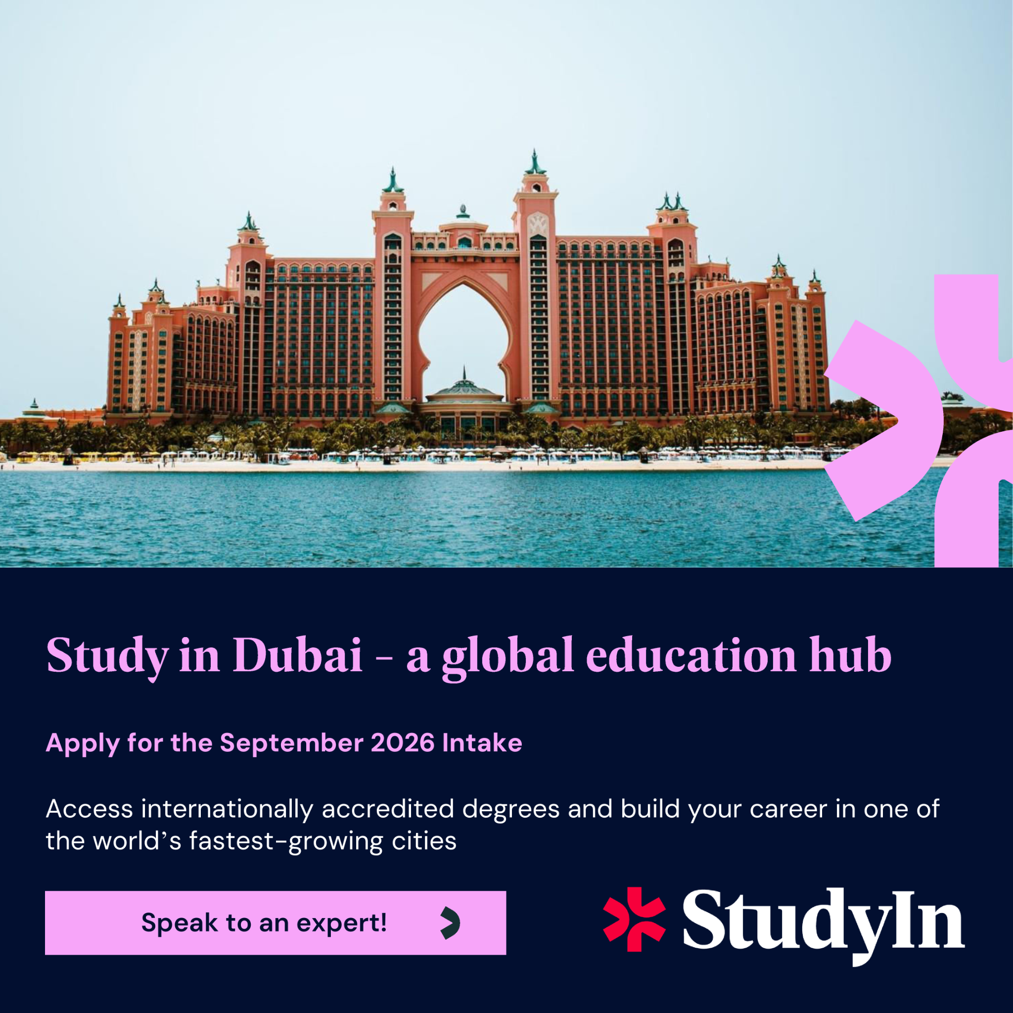 India - StudyIn Facebook ad