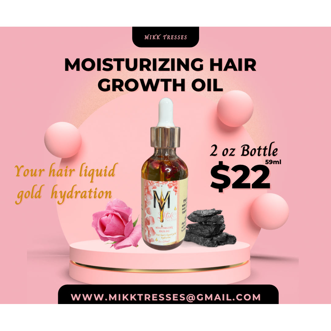 Mikk Tresses Hair Growth Oils Facebook ad from Sep 10, 2025