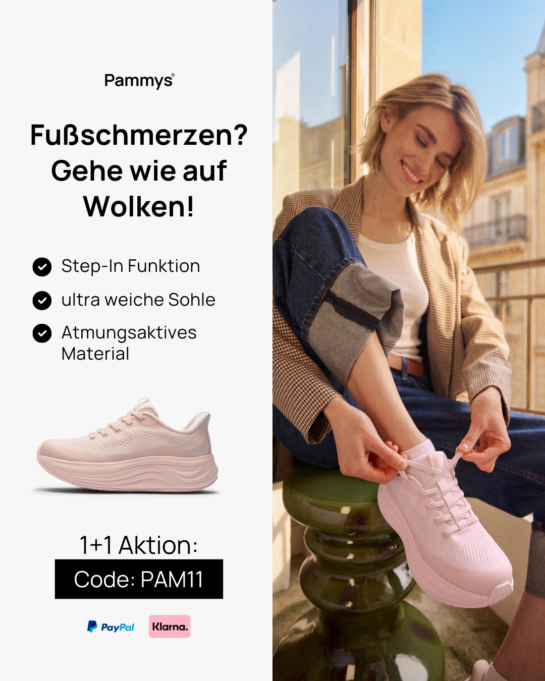 Pammys Facebook ad