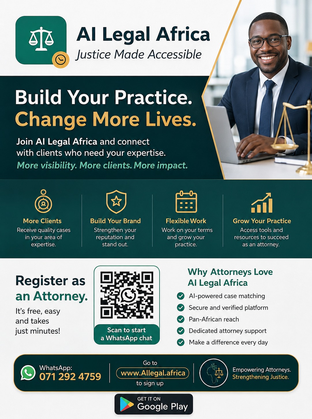 Ai Legal Africa Facebook ad from May 14, 2026