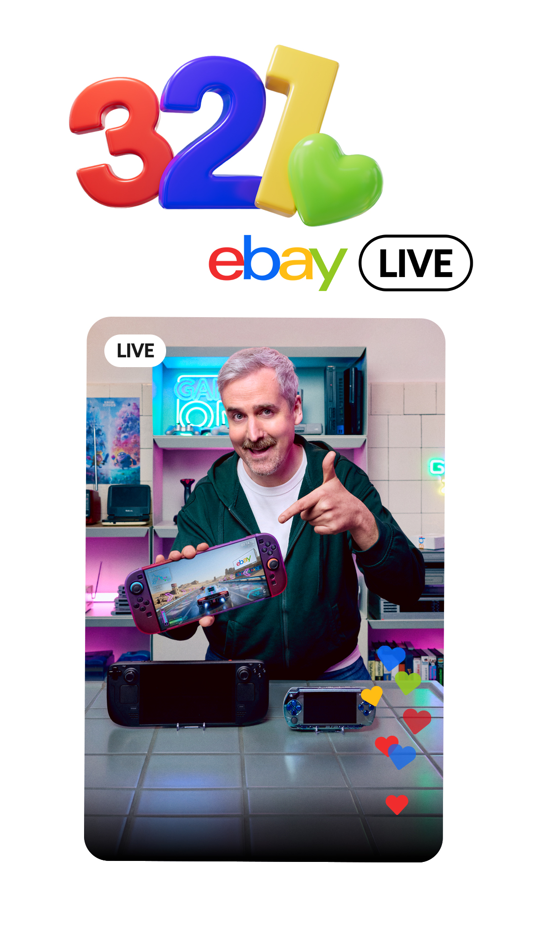 eBay Live Deutschland Facebook ad from Jun 1, 2026