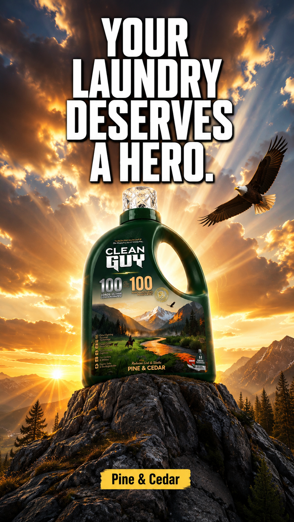 Clean Guy Facebook ad