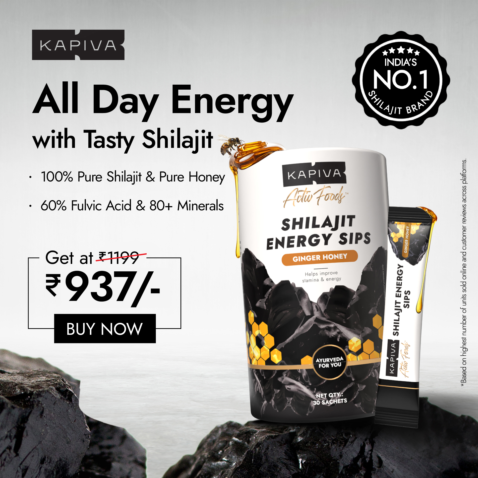Daily Wellness Solutions by Kapiva Facebook ad