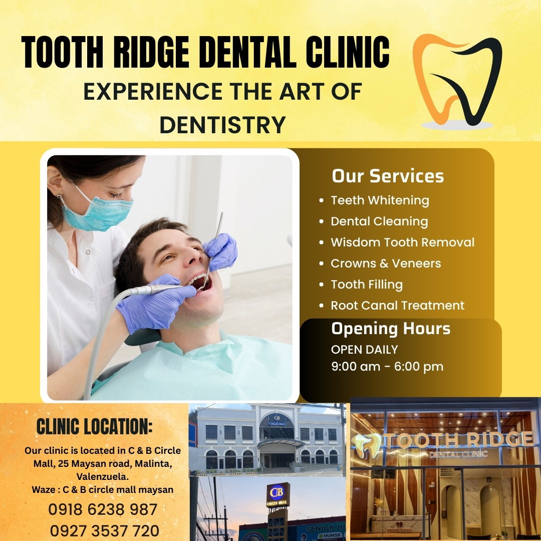 Tooth Ridge Dental Clinic  Facebook ad