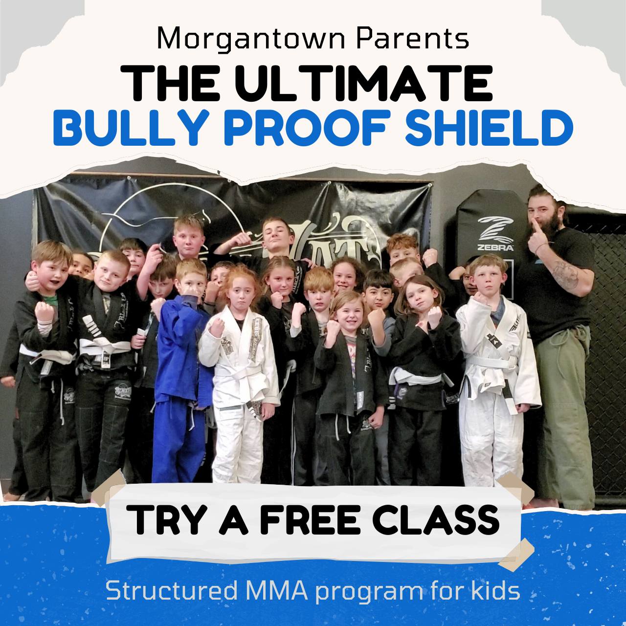 Black Cat Mixed Martial Arts and Self Defense Facebook ad