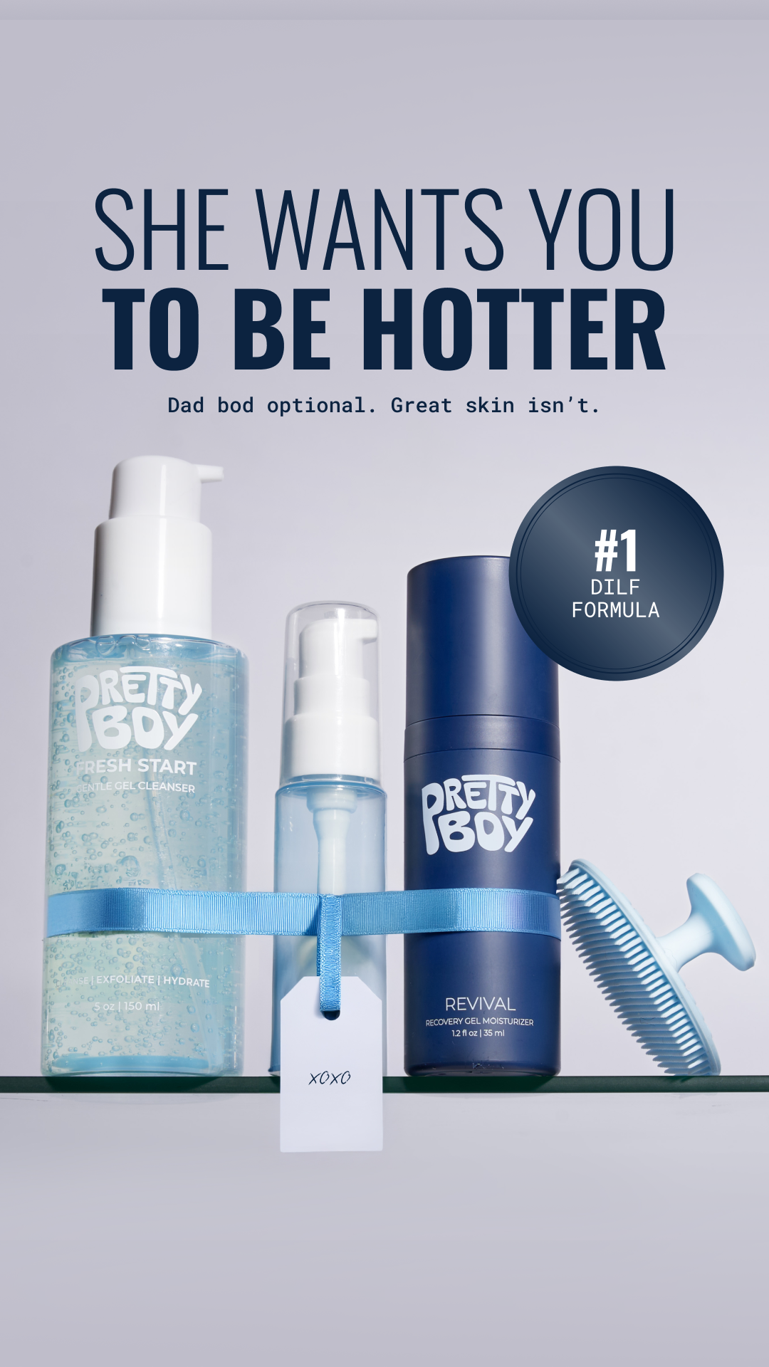PrettyBoy Facebook ad