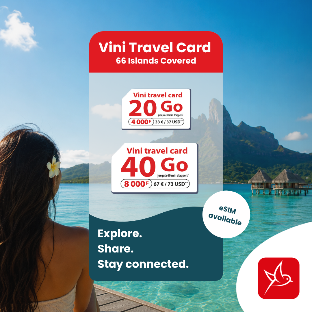 Vini Facebook ad: Order your Vini Travel Card online
