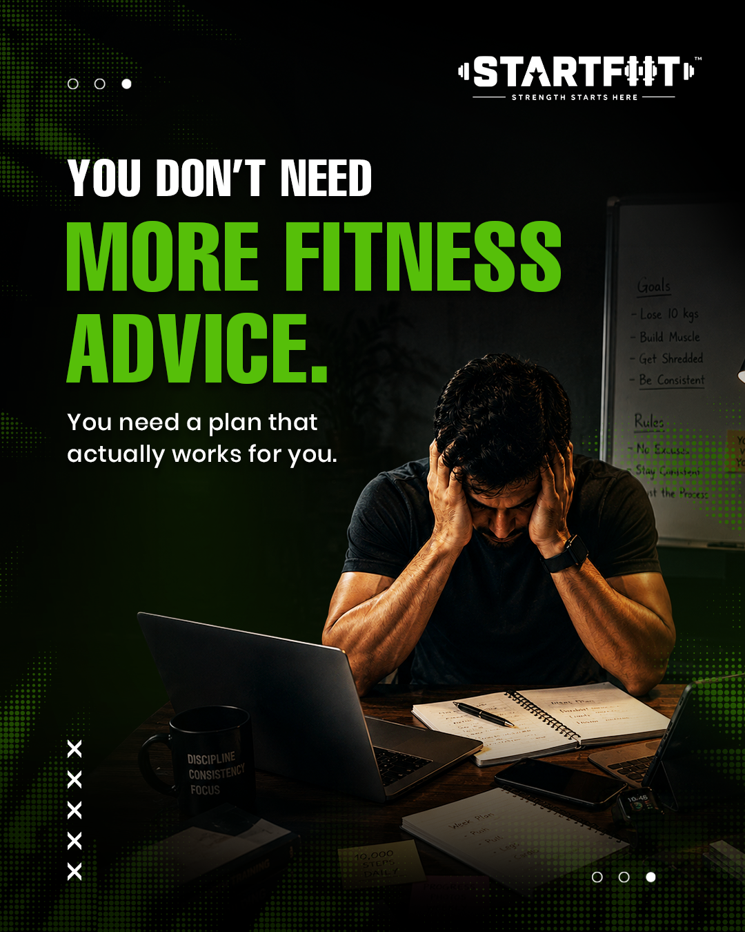 Moins.youfit Facebook ad: Expert Coaching, Made for Your Schedule