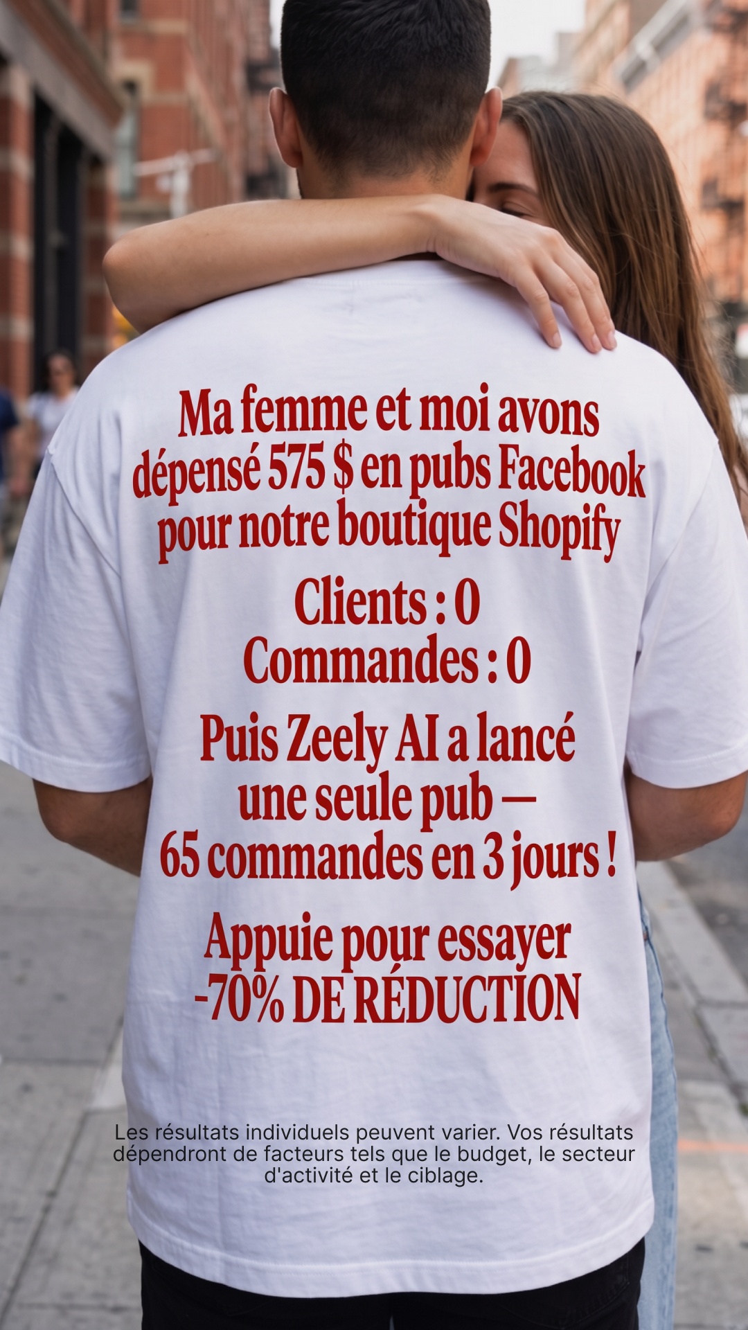 Zeely Facebook ad: Grâce à l'IA, je crée les meilleures publicités qui…