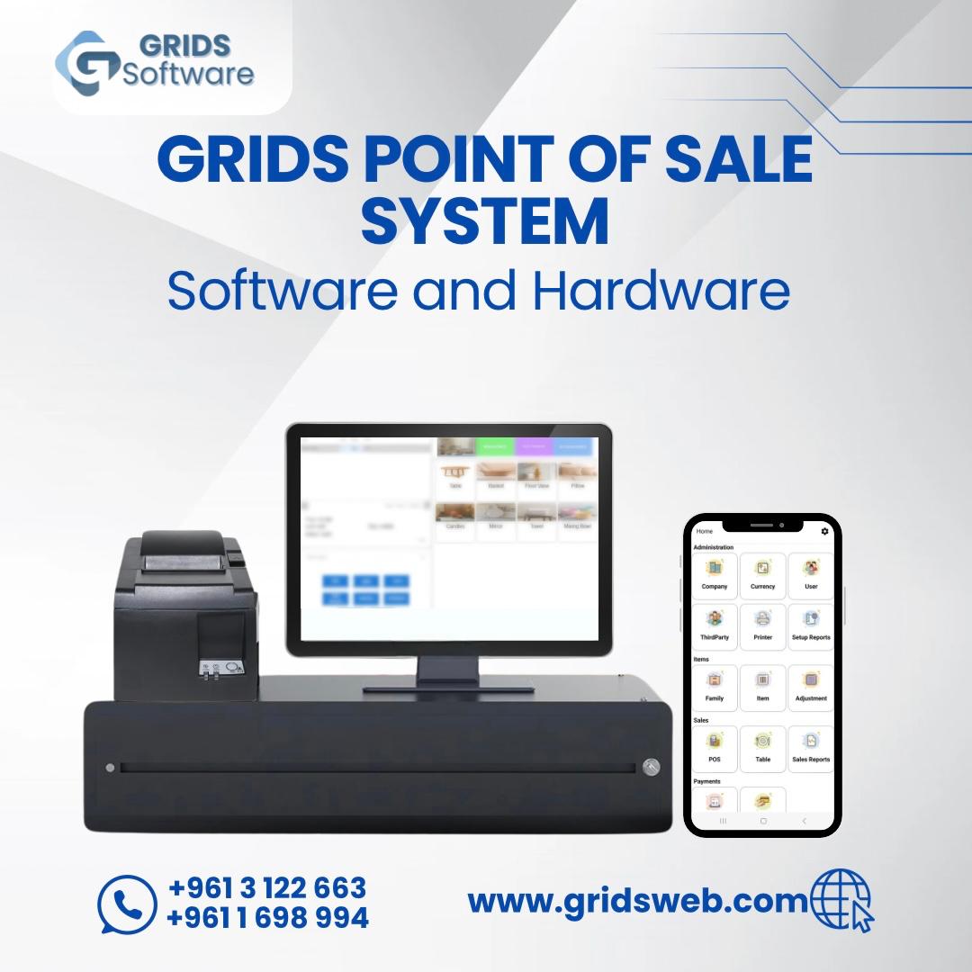 GRIDS Software Facebook ad: Point of Sale and ERP Solution