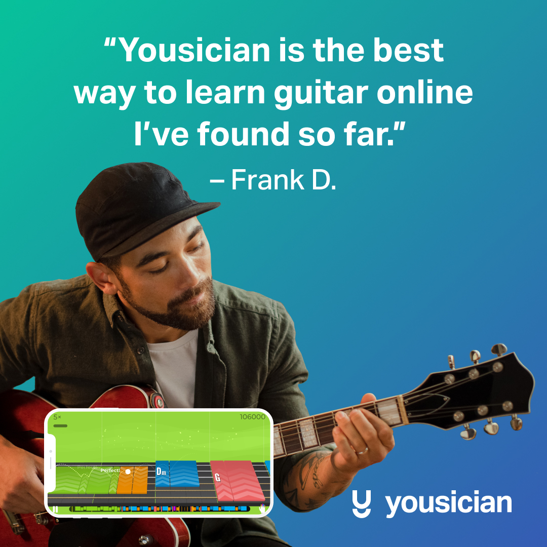 Yousician Facebook ad
