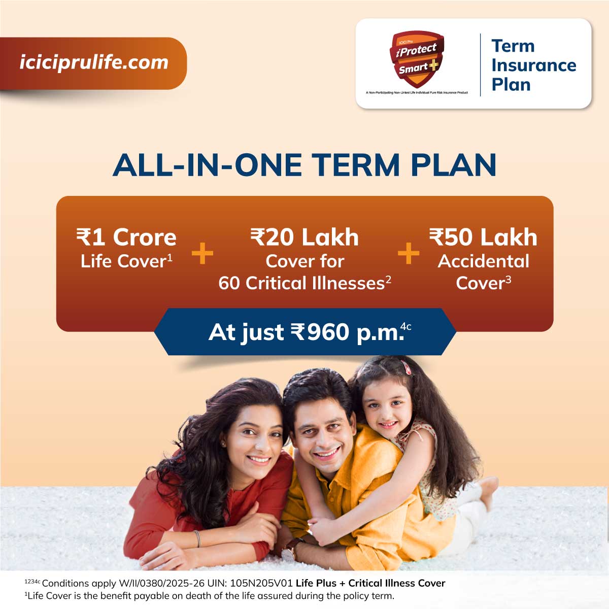 ICICI Prudential Life Insurance Facebook ad