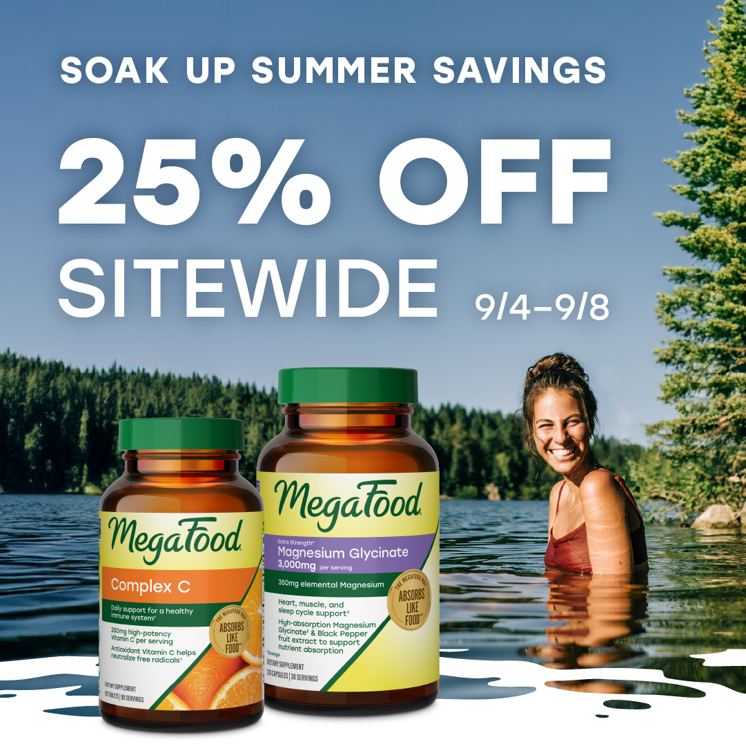 MegaFood Facebook ad