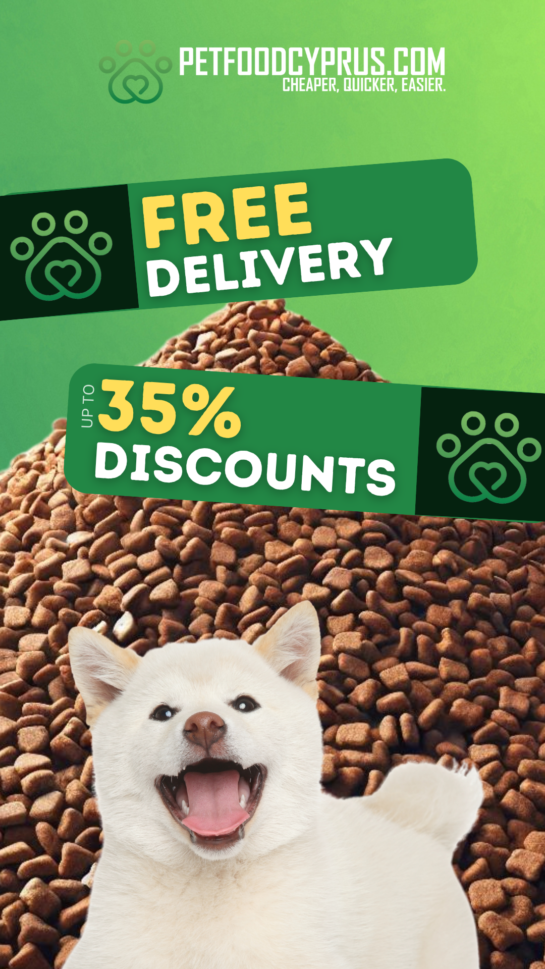 Pet Food Cyprus Facebook ad