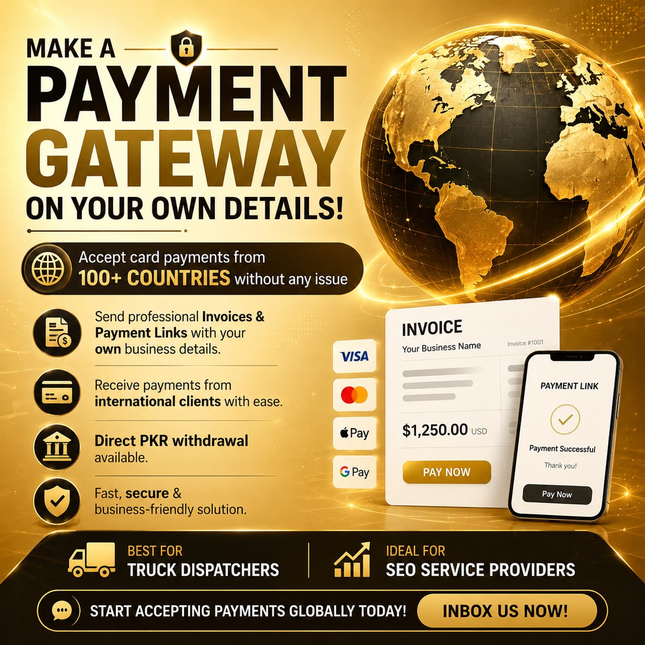 QuickCash Zone Facebook ad: We Providing reliable cashout services for Truck Dispatch…