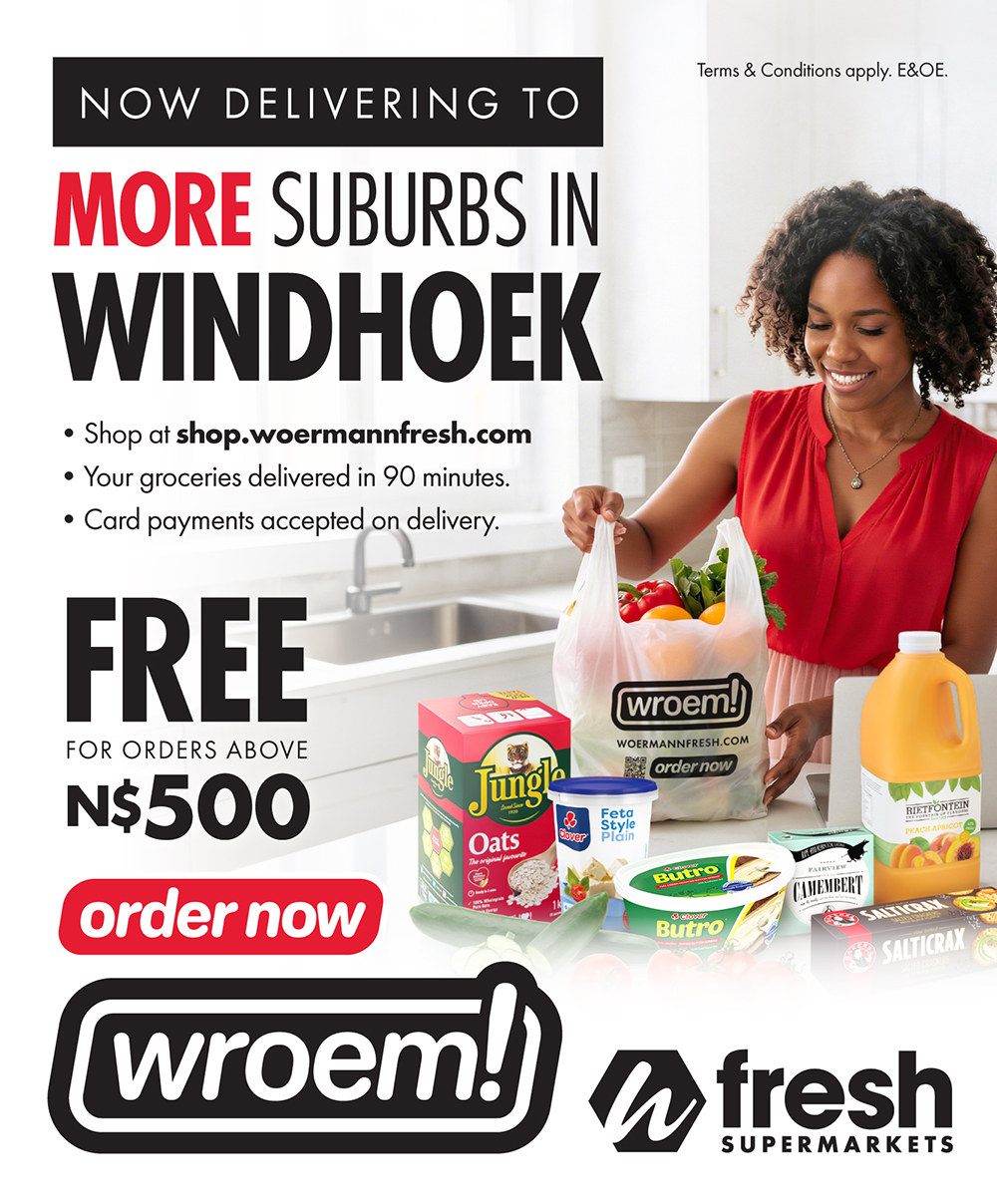 Woermann Fresh Facebook ad: More suburbs, more convenience Wroem!