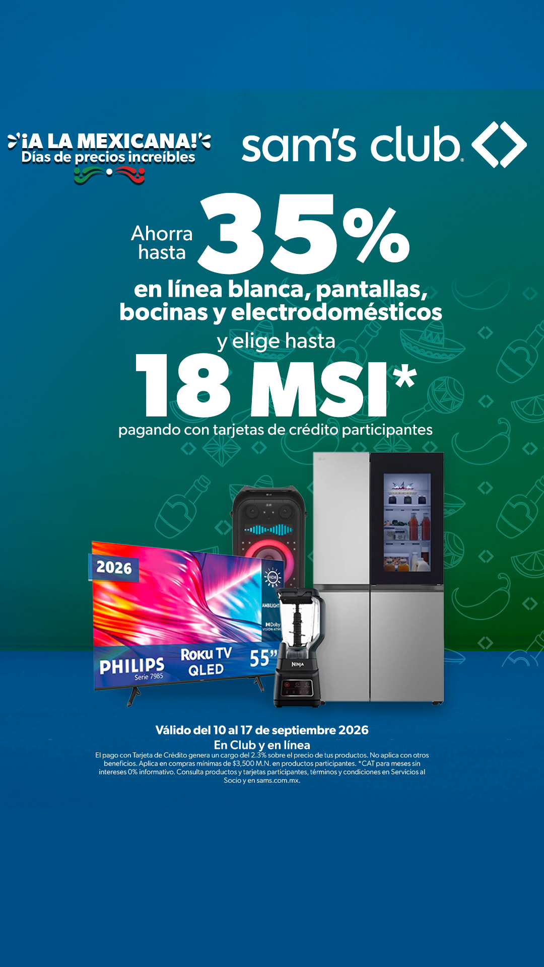 Sam's Club México Facebook ad