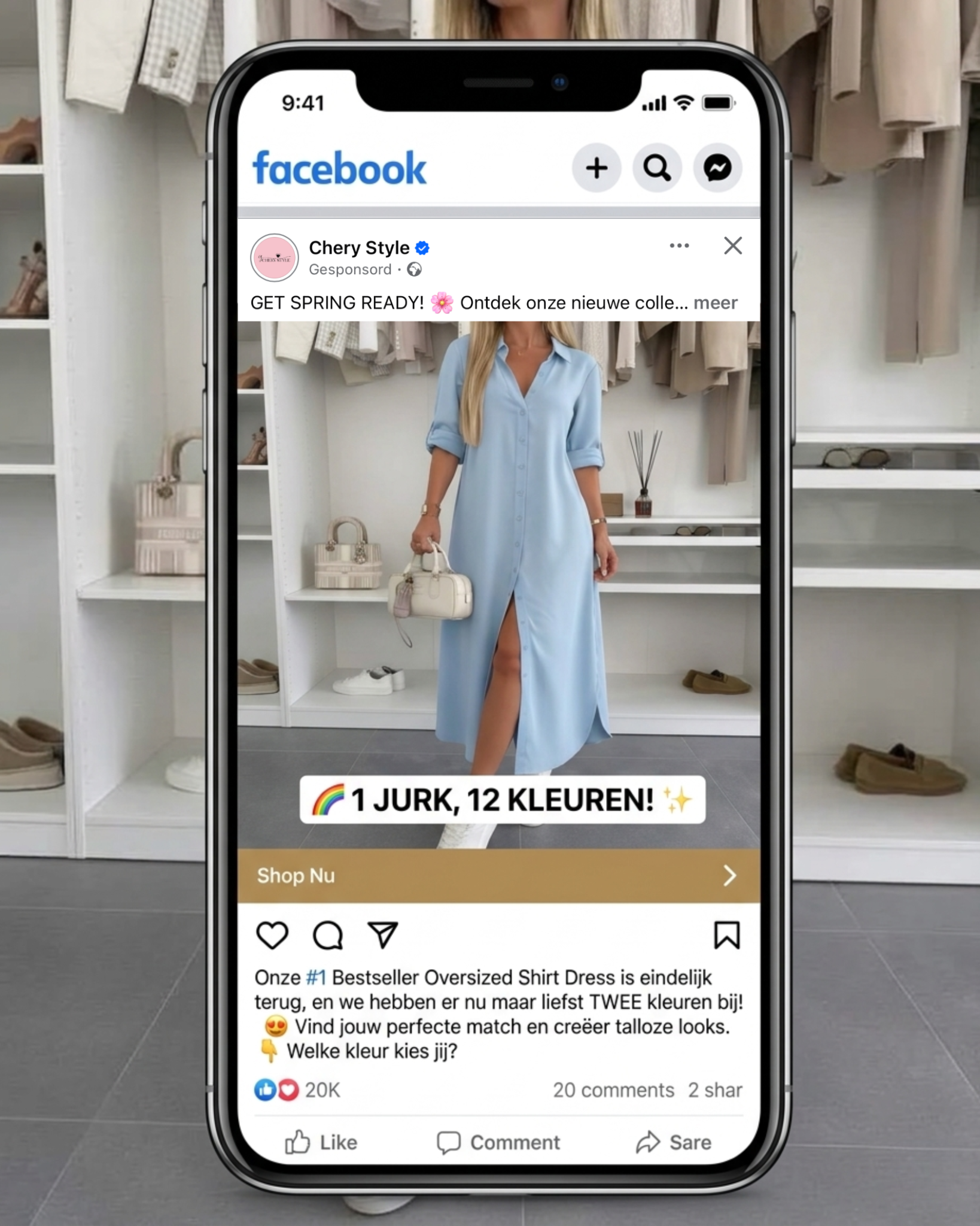 Chery Style Facebook ad