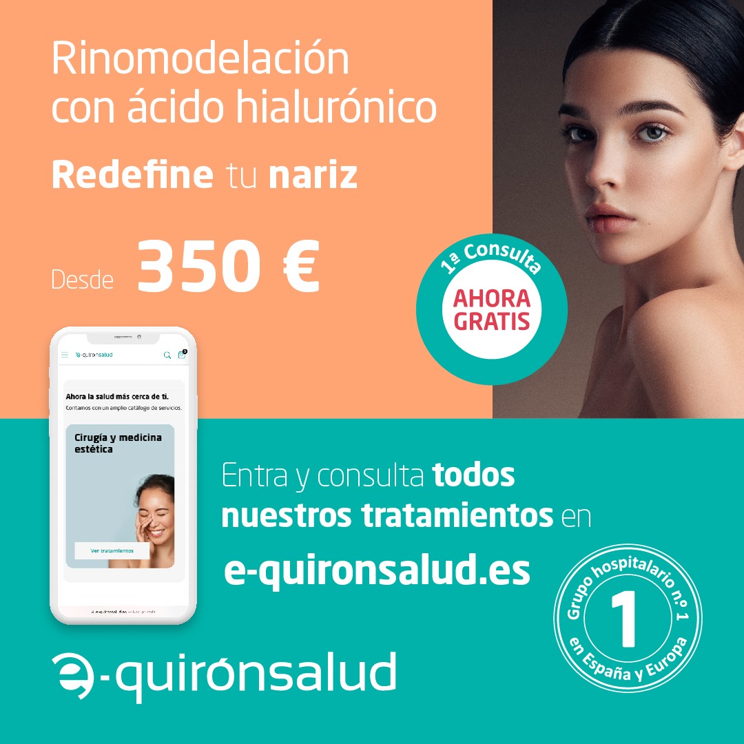 quirónsalud Facebook ad: Rinomodelación