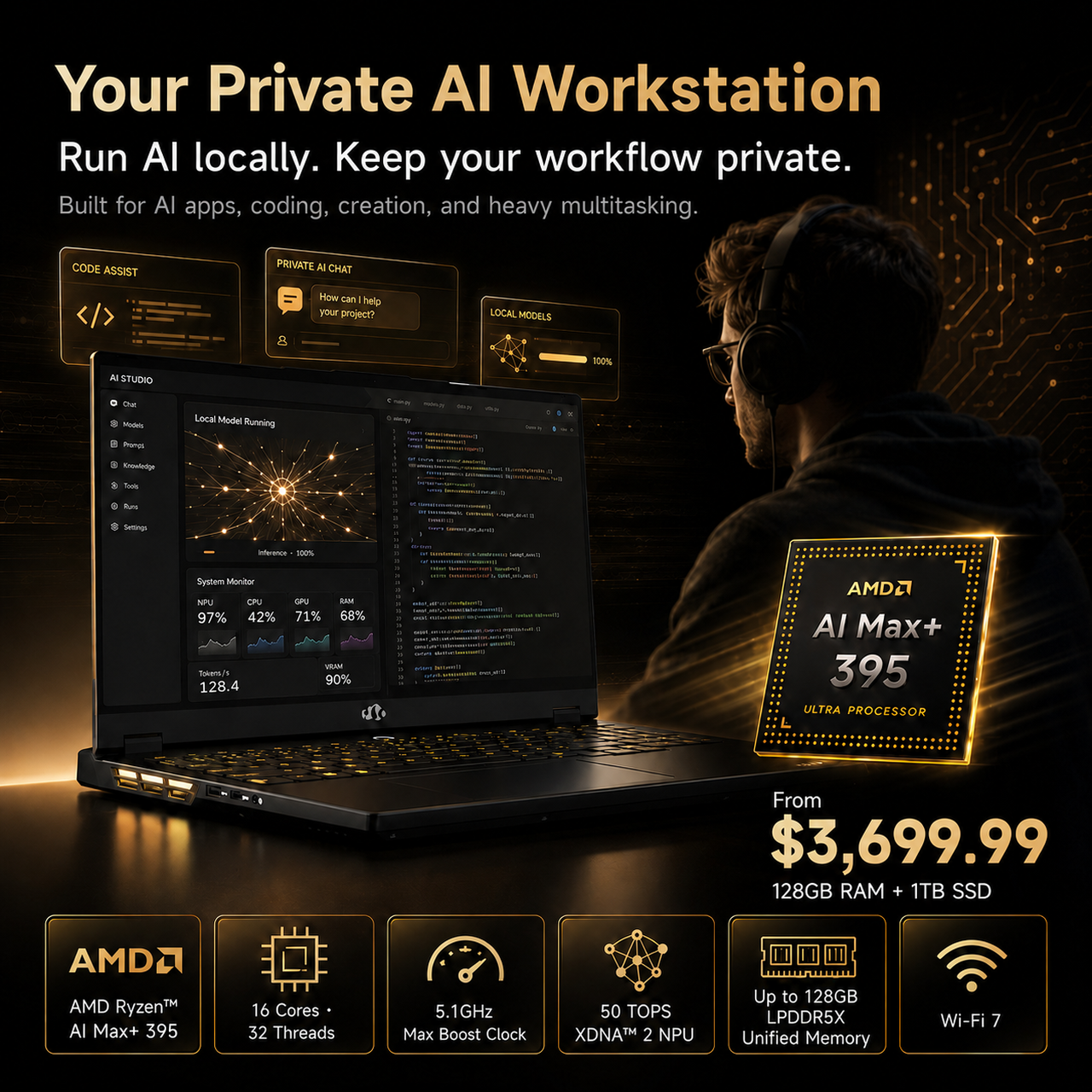 NIMO PC Facebook ad: Nimo Axis AI Laptop