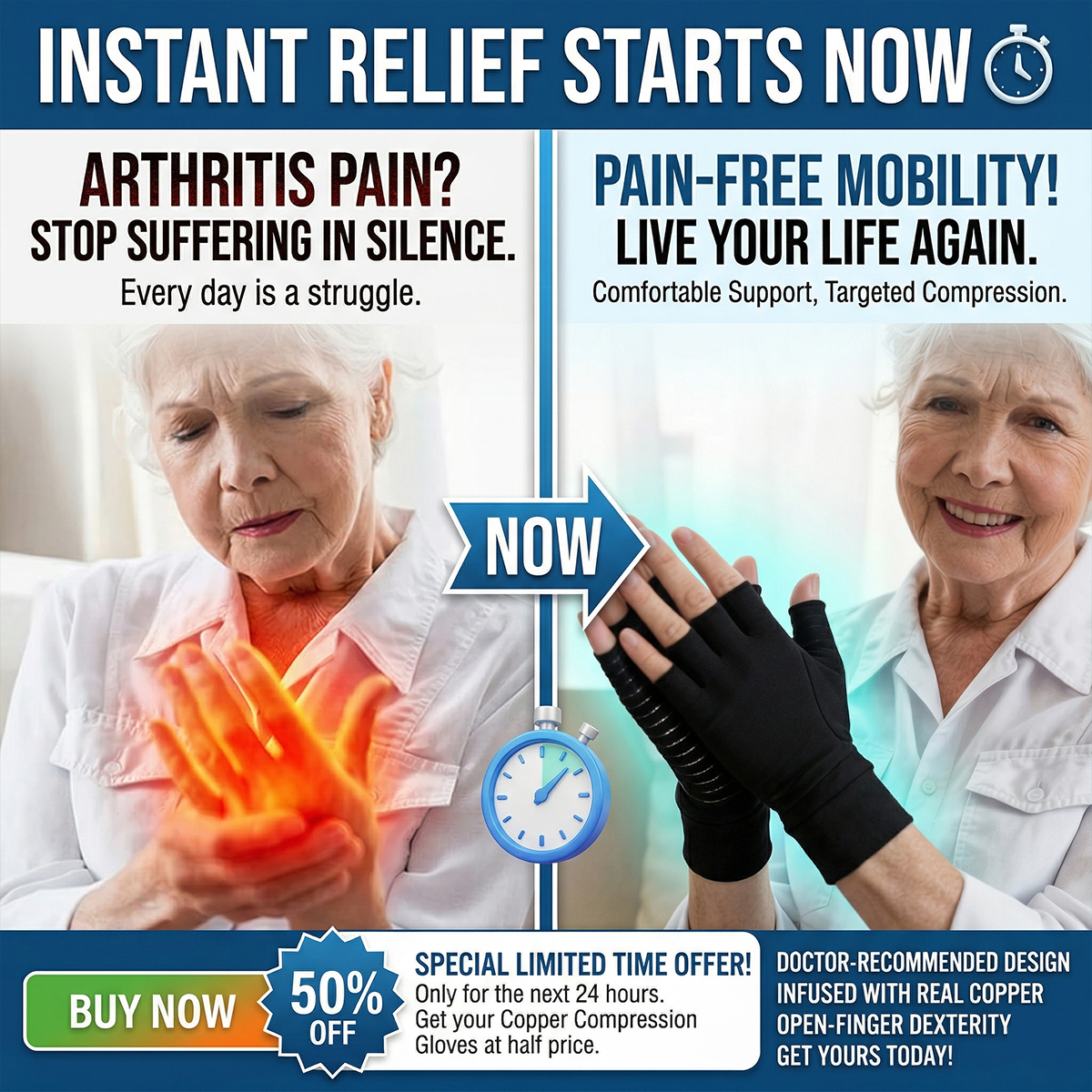 Dr. William Harland - Senior Health Advisor Facebook ad: I Got My Hands Back in Days-Not Weeks-Thanks to This…