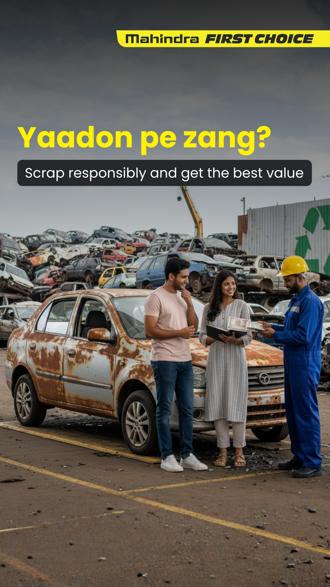 Mahindra First Choice Wheels Facebook ad