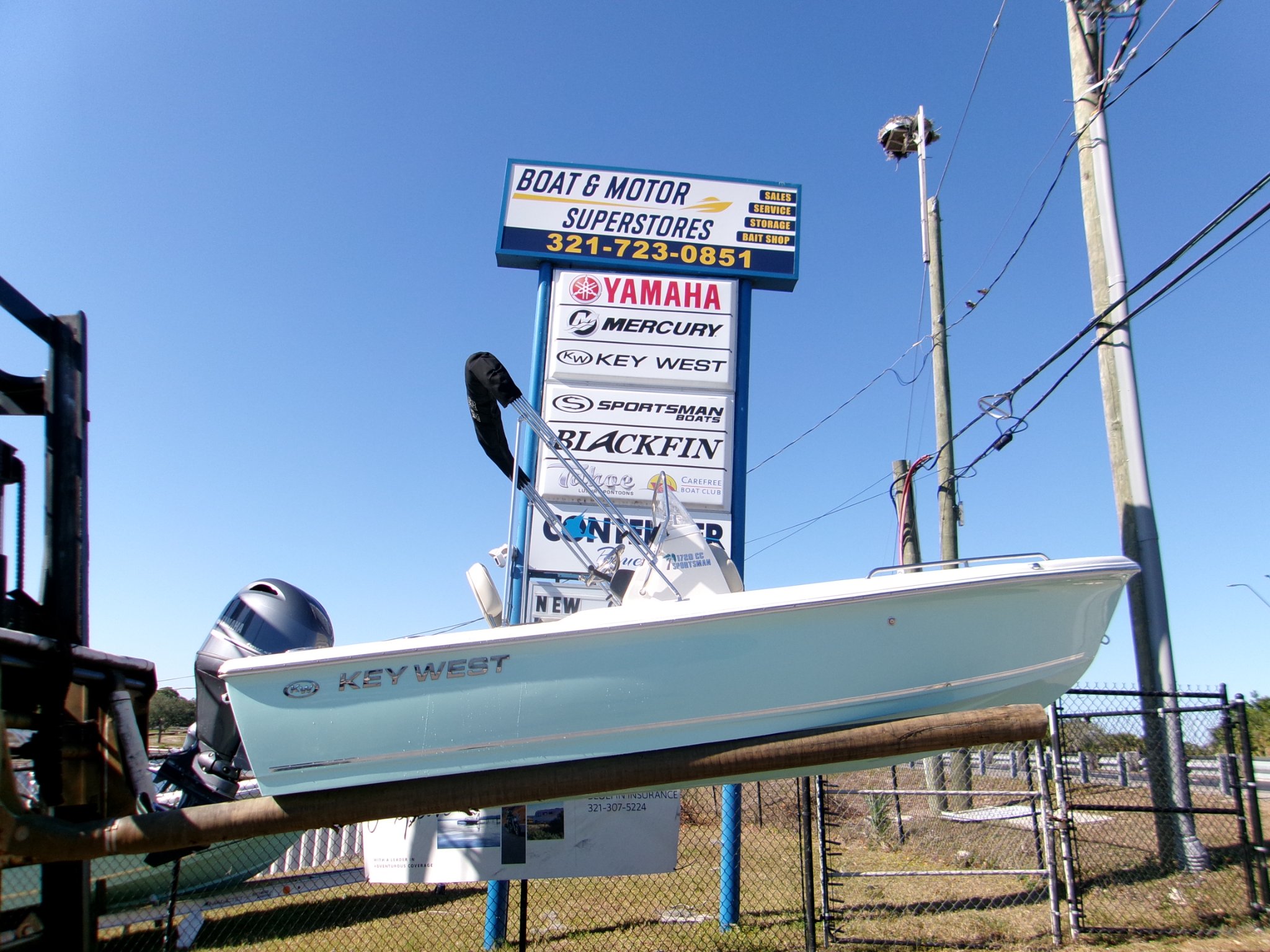Brad Kenyon Facebook ad: 2026 Key West 1720 CC Sportsman