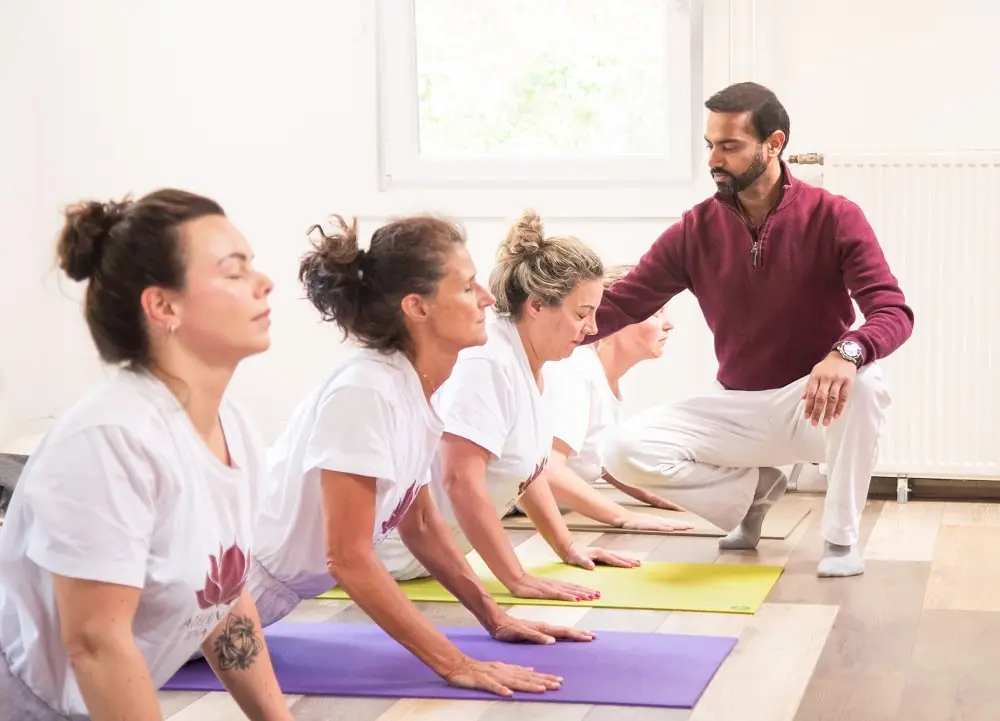 Arhanta Yoga Ashrams & Online Academy Facebook ad from Apr 19, 2026