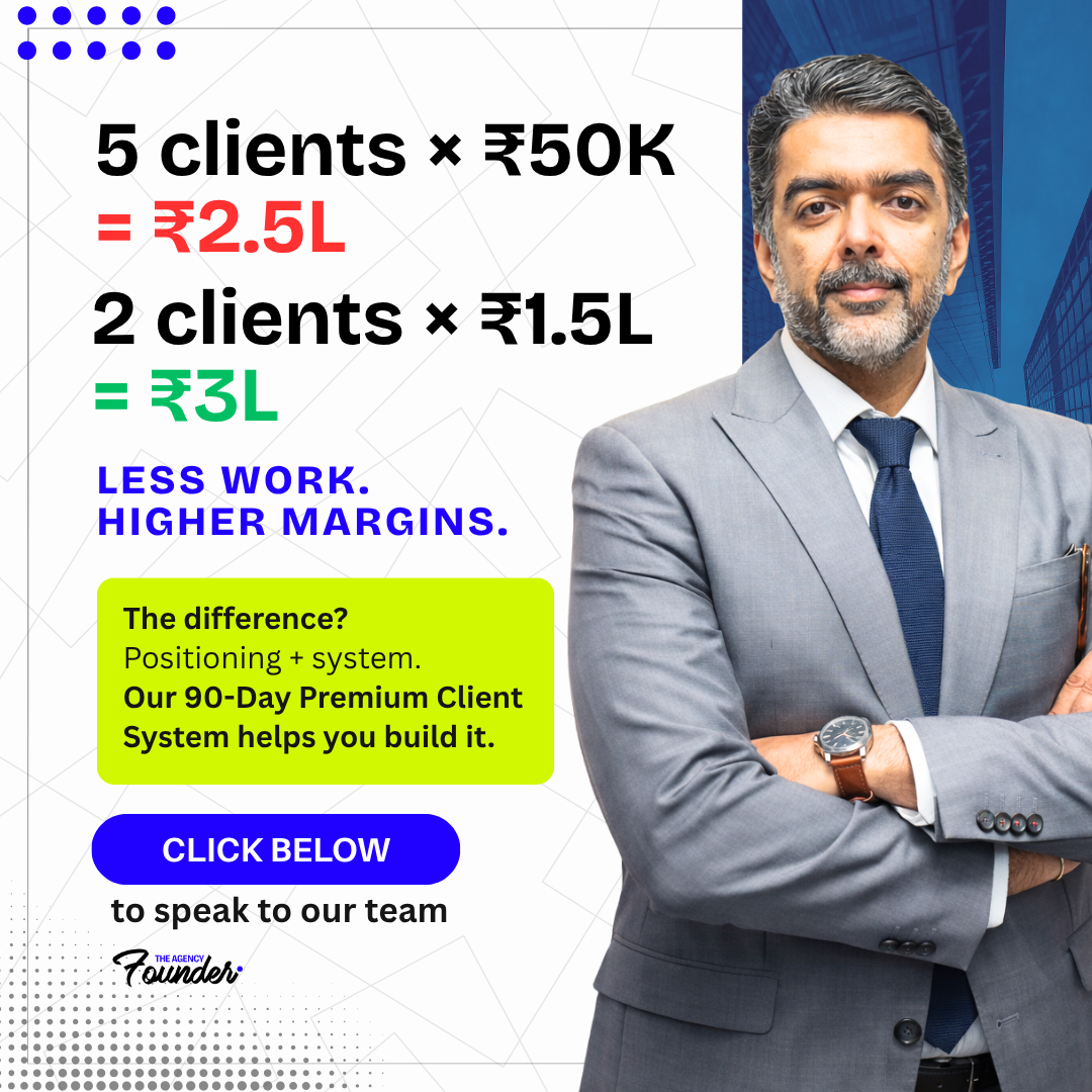 Theagencyfounder Facebook ad: Fix Your Agency in 90 Days