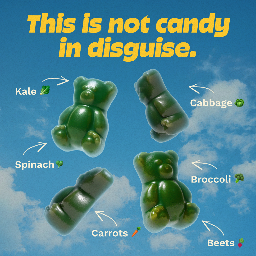 Grüns Kids Facebook ad
