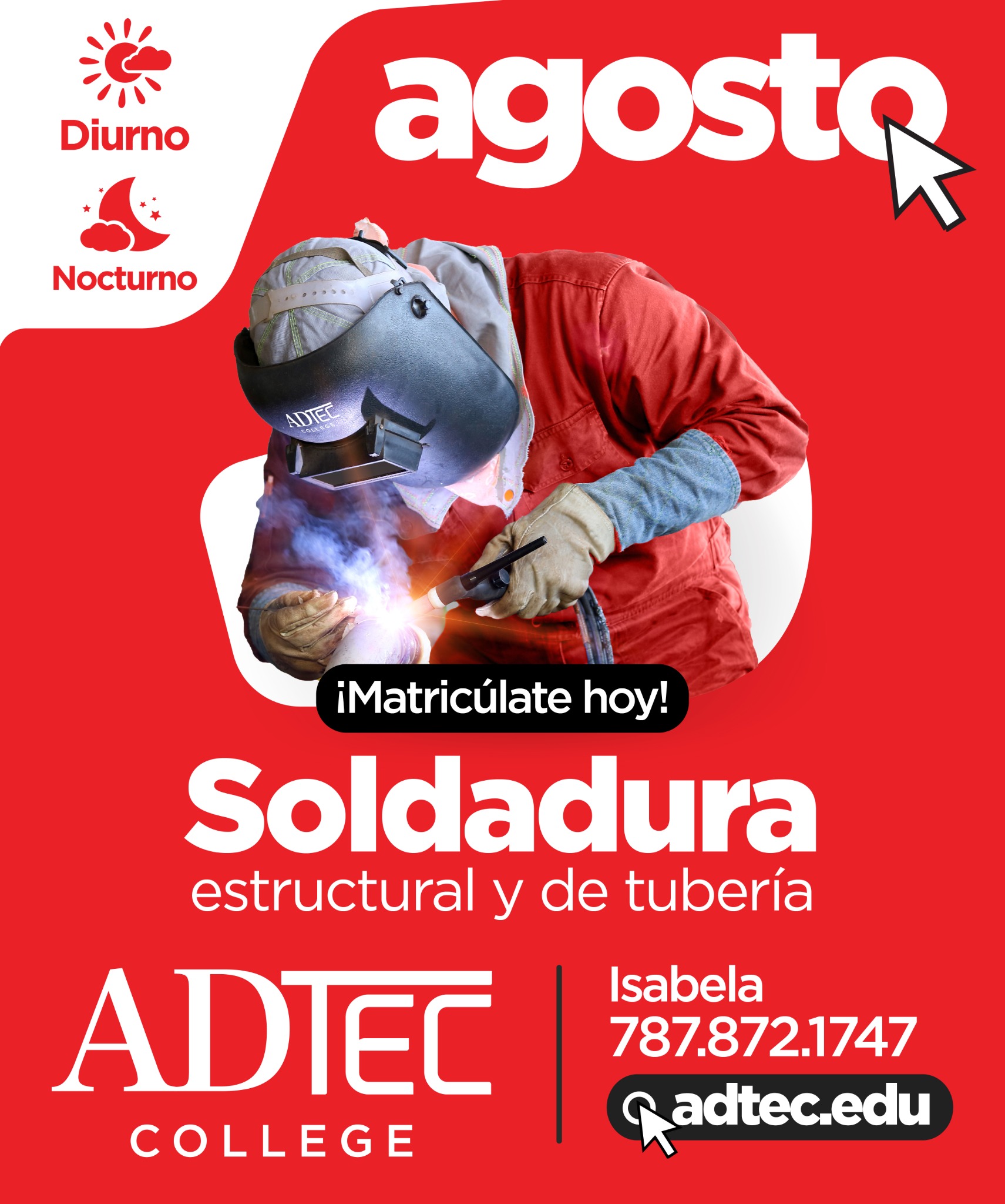 Adtec College Facebook ad