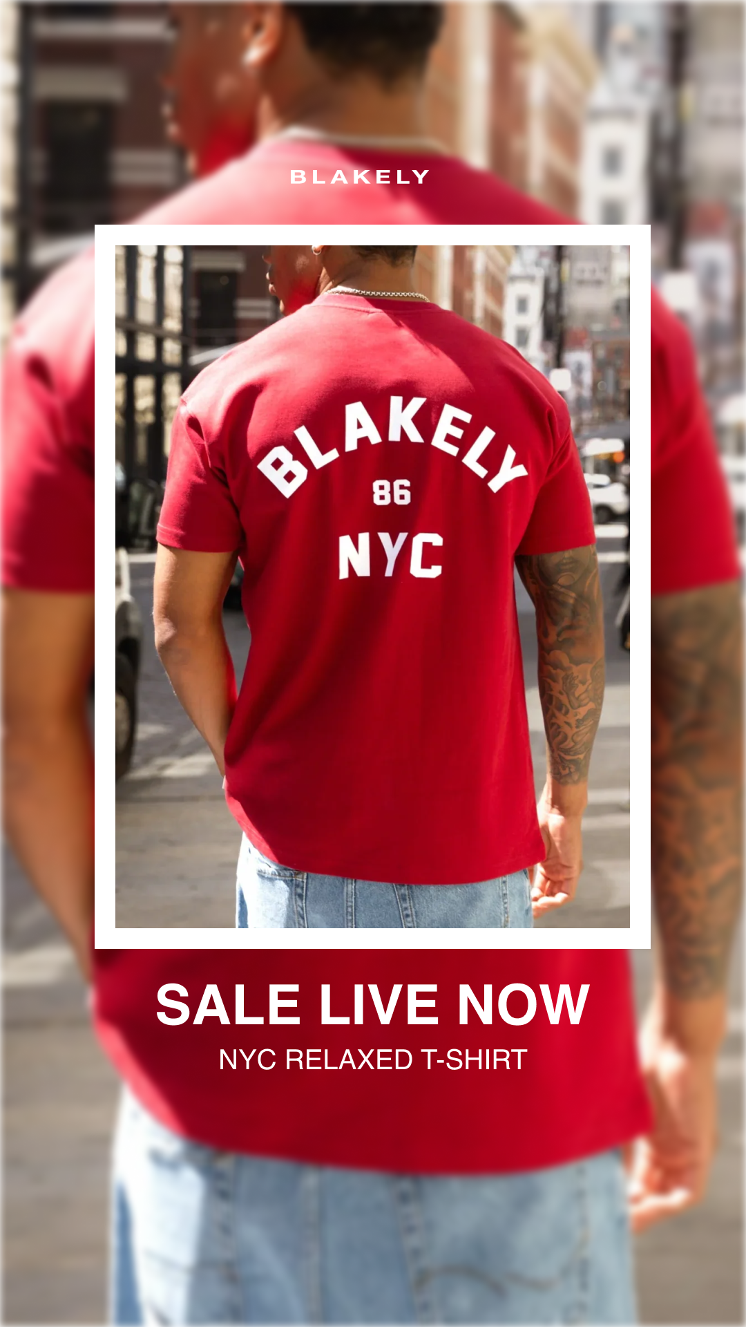 Blakely Clothing Co. Facebook ad