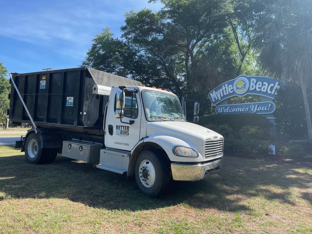 Better Bins Disposal Dumpster Rentals Facebook ad: Better Bins Dumpsters