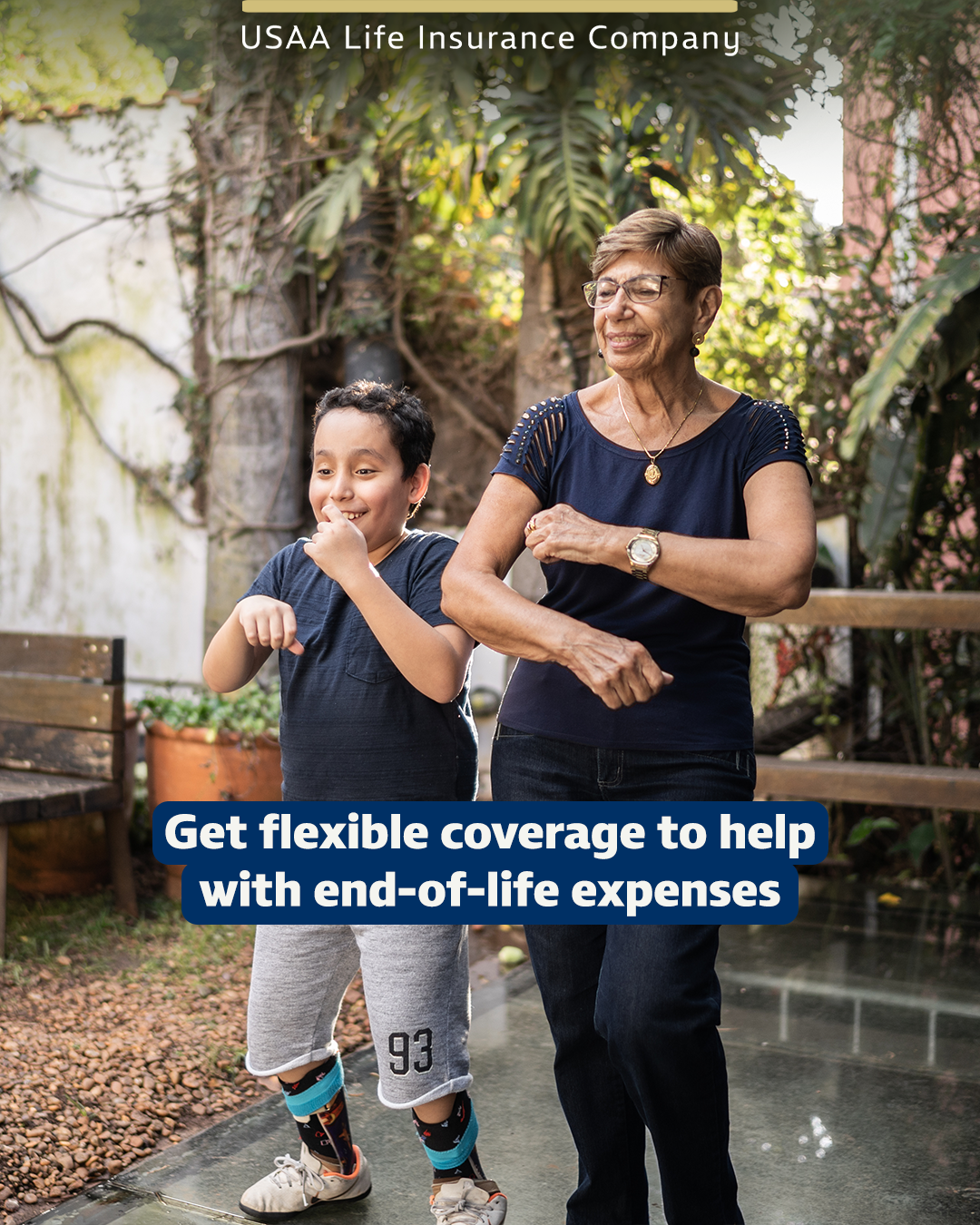 USAA Facebook ad: USAA Secure Final Expense