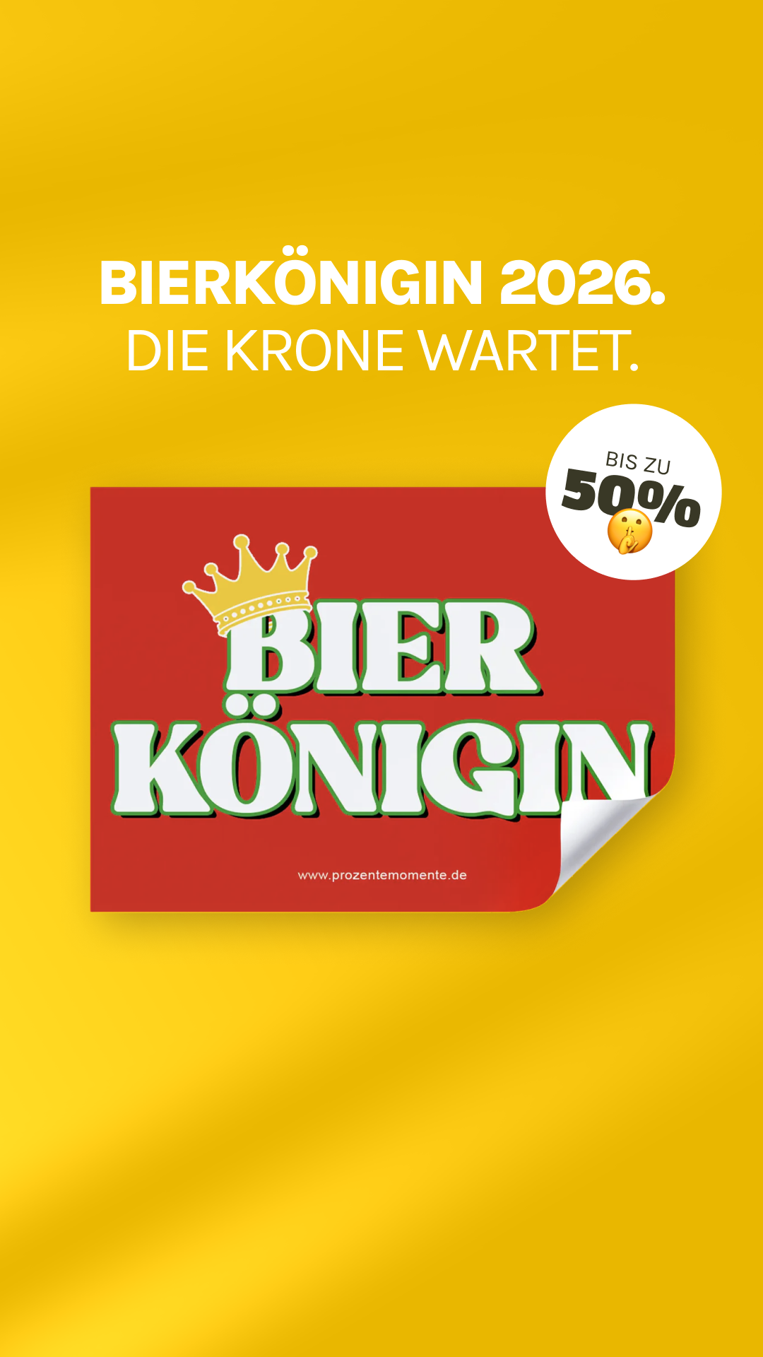 Prozente Momente Facebook ad