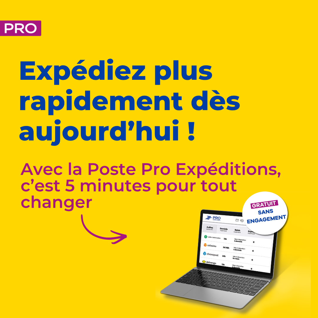 La Poste Pro Facebook ad