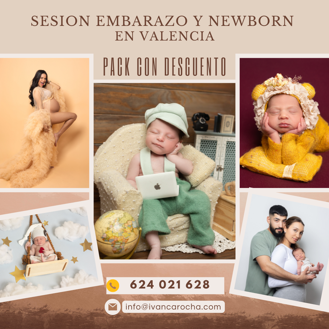 Fotografia Iván Facebook ad: ¿Primera vez frente a la cámara embarazada o…