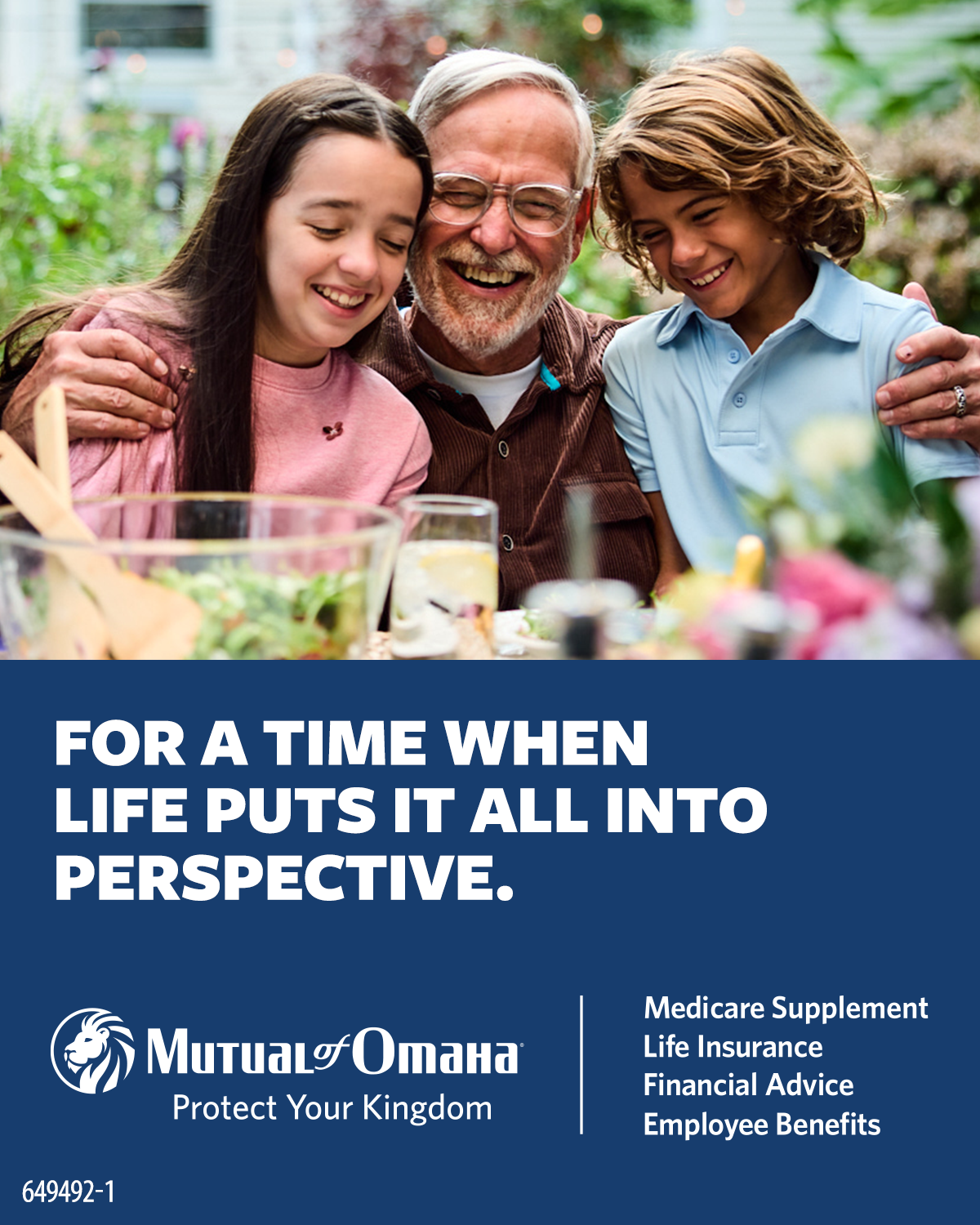 Mutual of Omaha Facebook ad