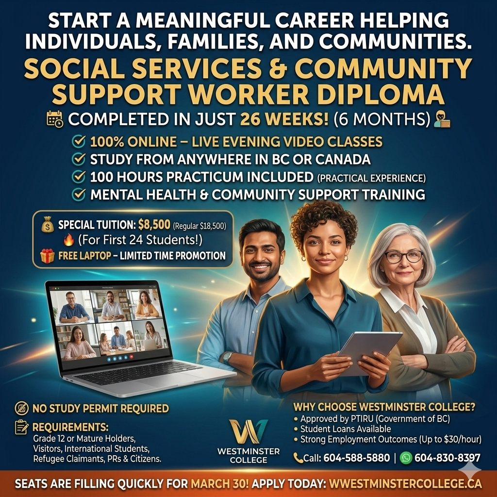 Westminster College Facebook ad