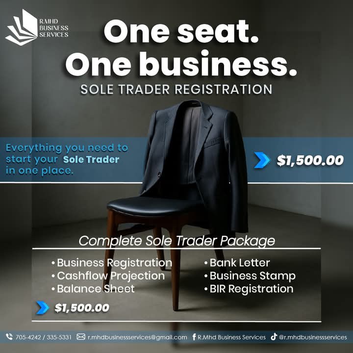 R.MHD Business Services Facebook ad: Start your business journey the right way with…