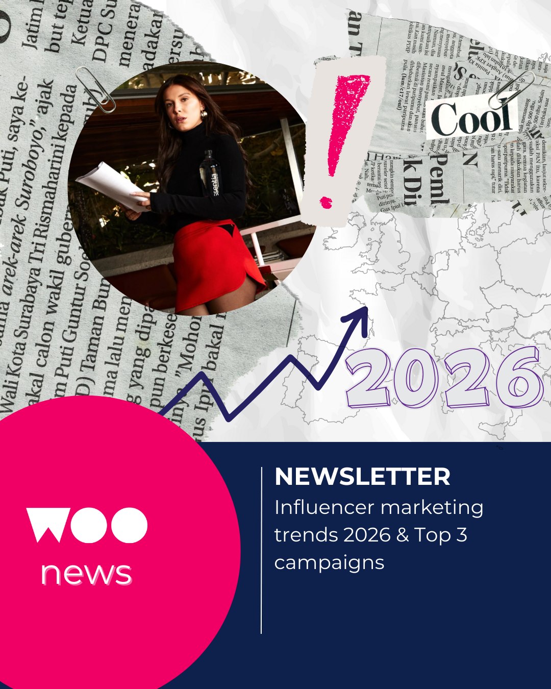 World of Online Facebook ad: New newsletter just dropped!