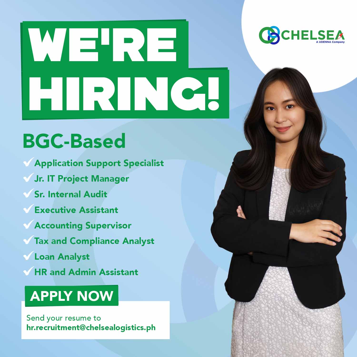 Chelsea Logistics Facebook ad: Home - Chelsea Logistics