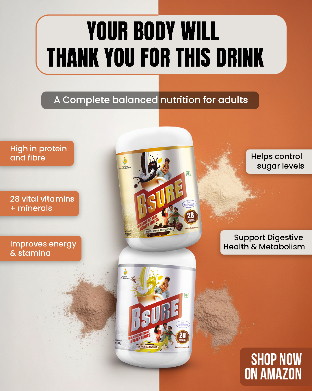 BSURE Facebook ad from Jan 31, 2026