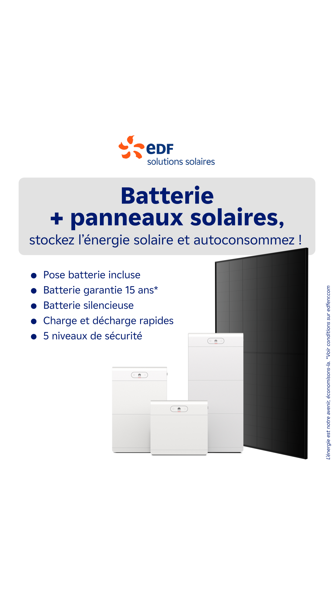 Mes offres EDF solutions solaires Facebook ad