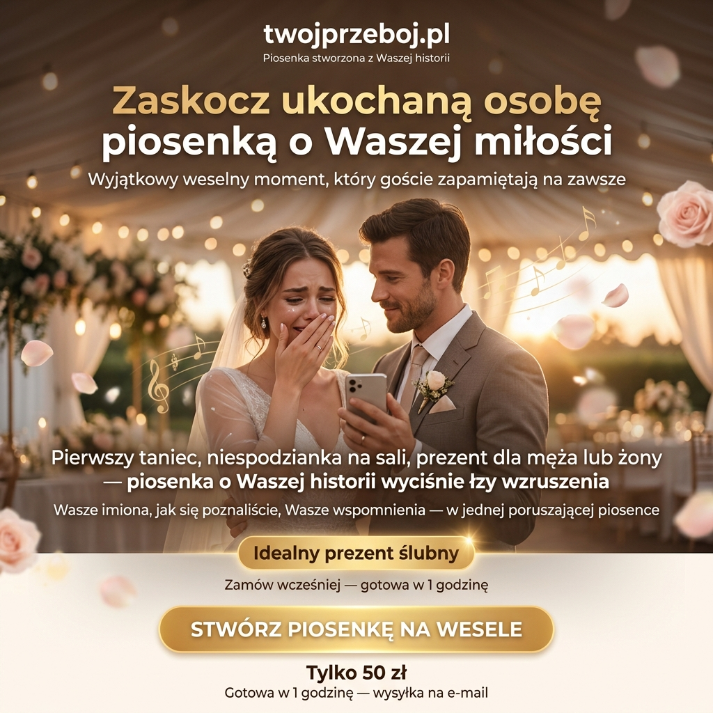 TwojPrzeboj.pl - Piosenka na Prezent Facebook ad