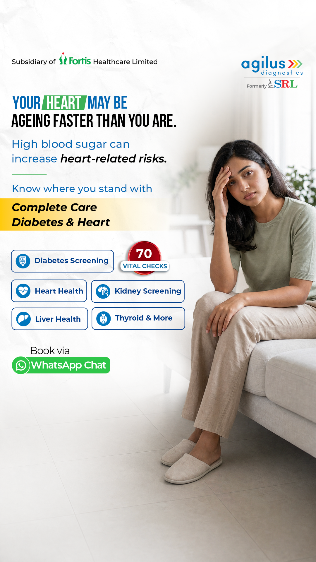 Agilus Diagnostics Facebook ad
