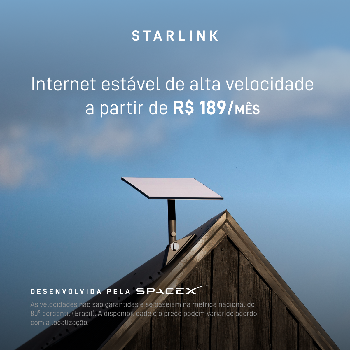 Starlink Facebook ad