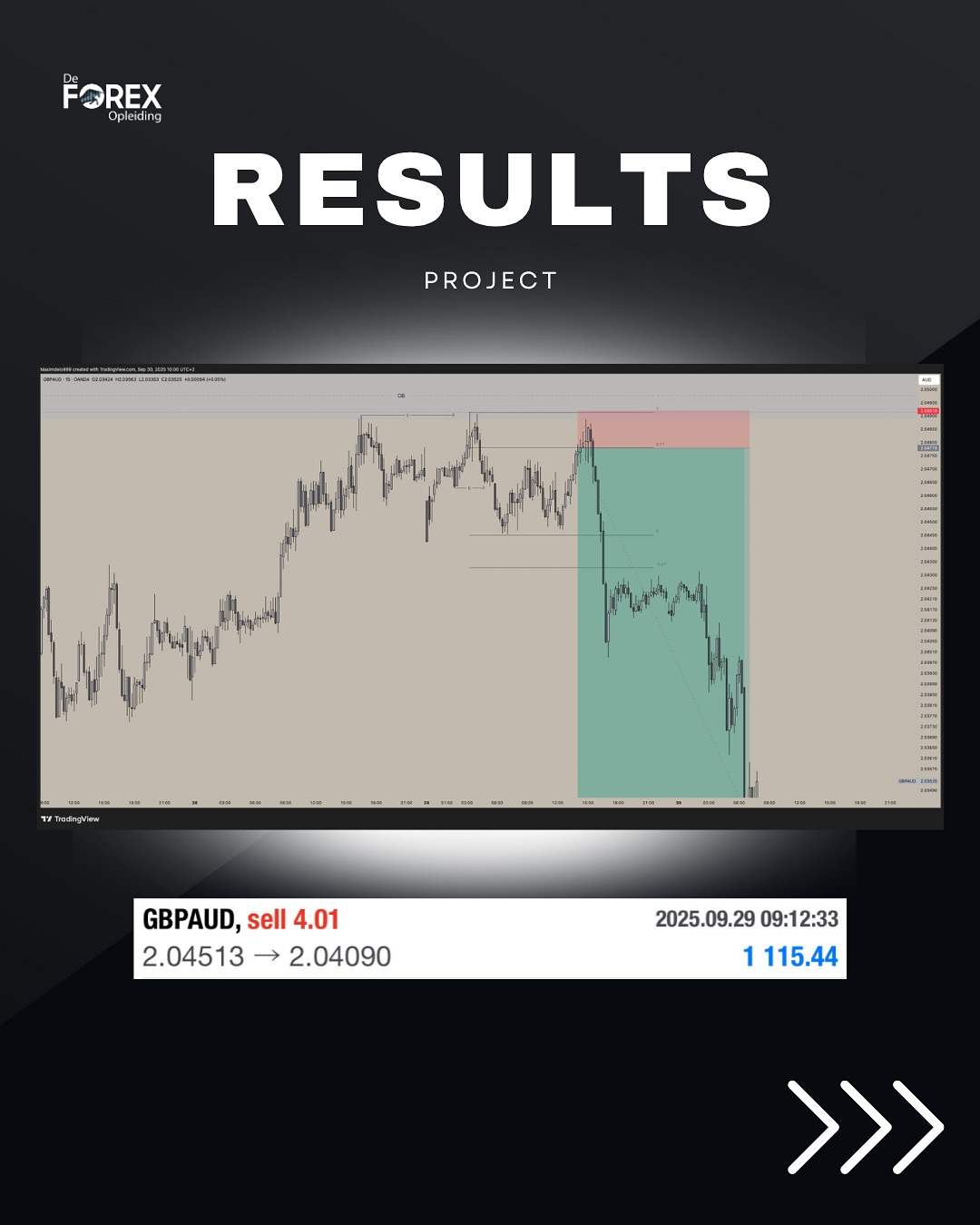 De Forex Opleiding BV Facebook ad