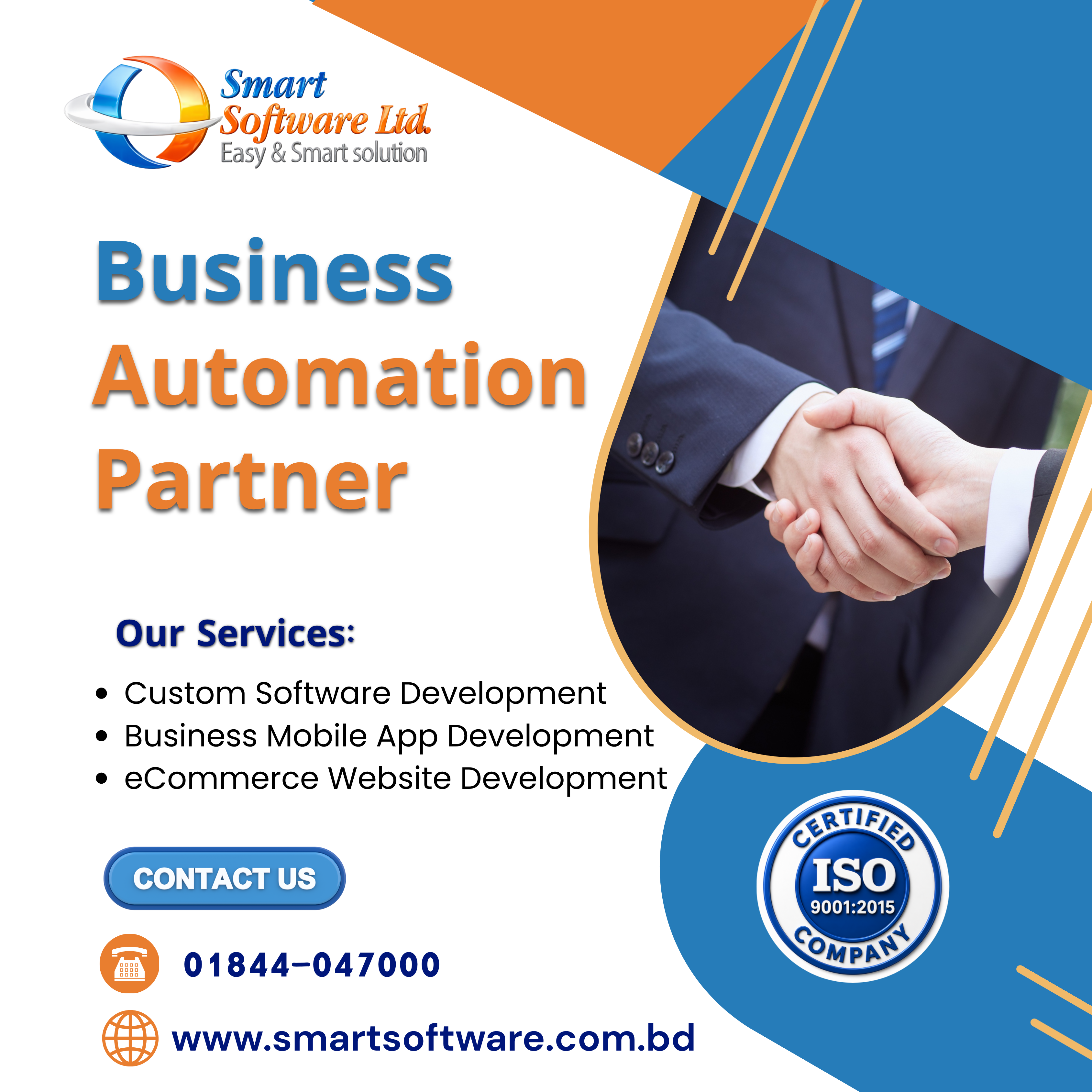 Smart Software Ltd. Facebook ad: Best Software Developer