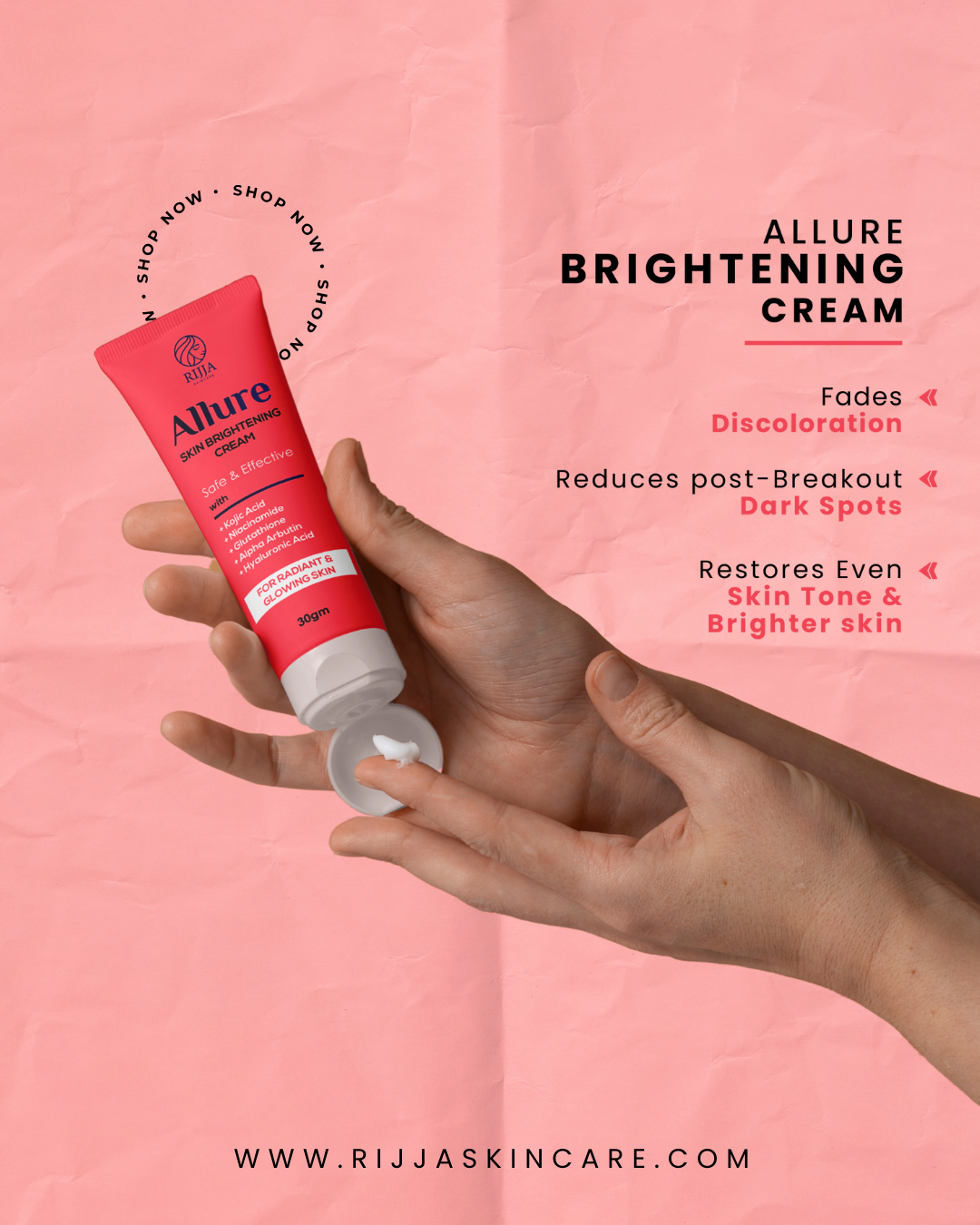 Rijja Skincare Facebook ad